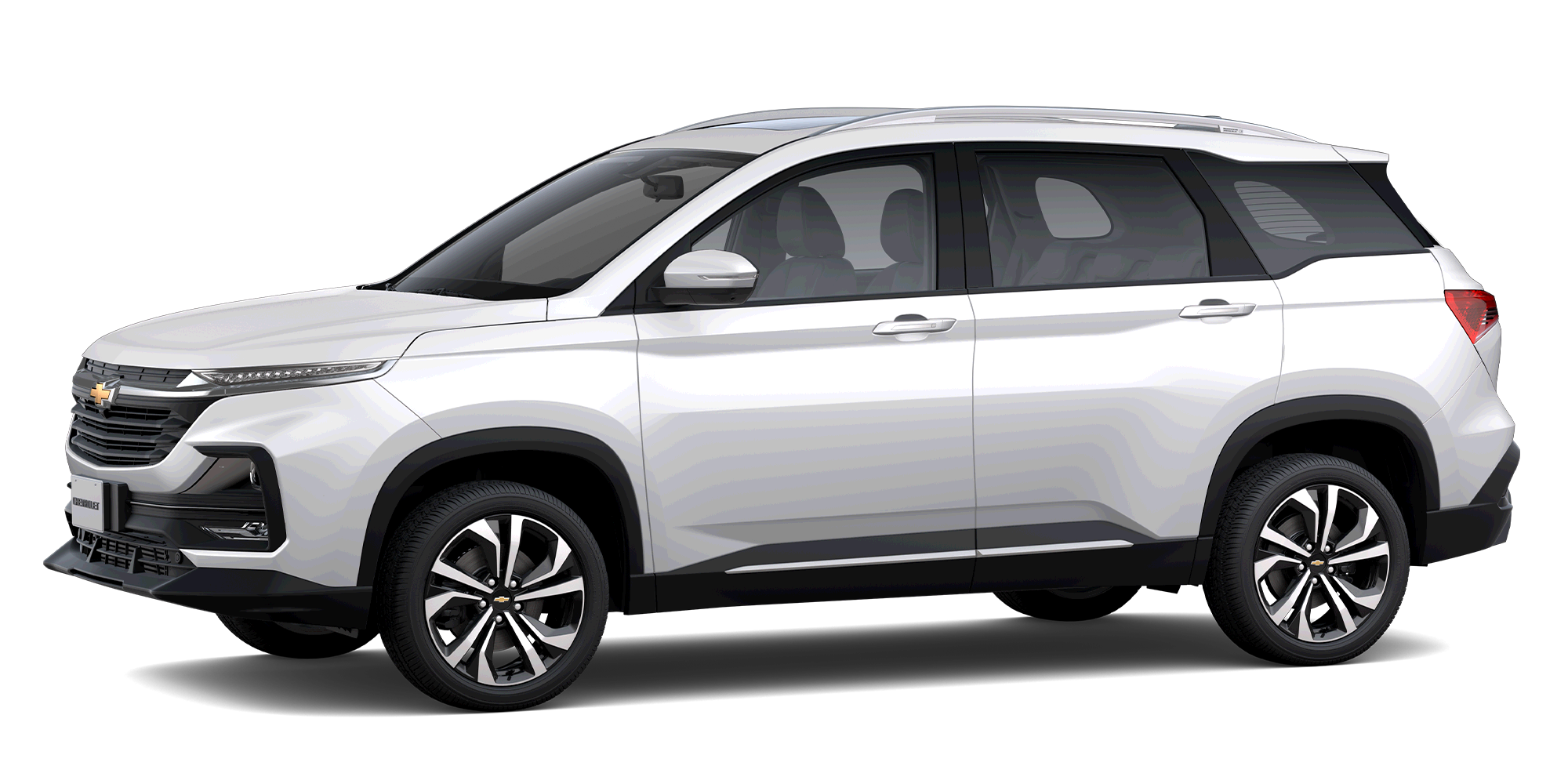 Descubre la SUV Chevrolet Captiva Turbo en color blanco