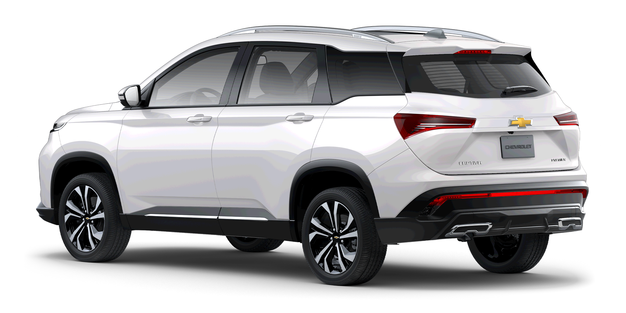 Descubre la SUV Chevrolet Captiva Turbo en color blanco