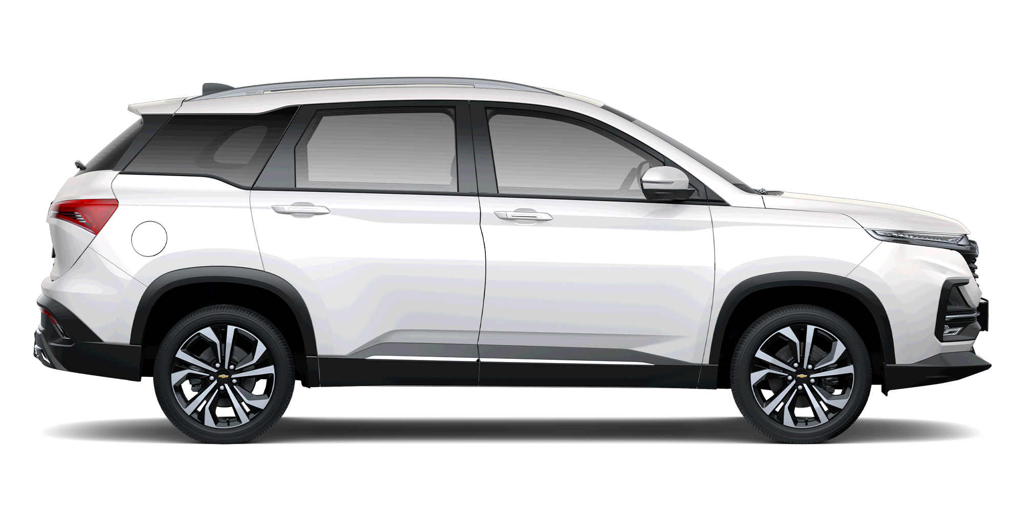 Descubre la SUV Chevrolet Captiva Turbo en color blanco