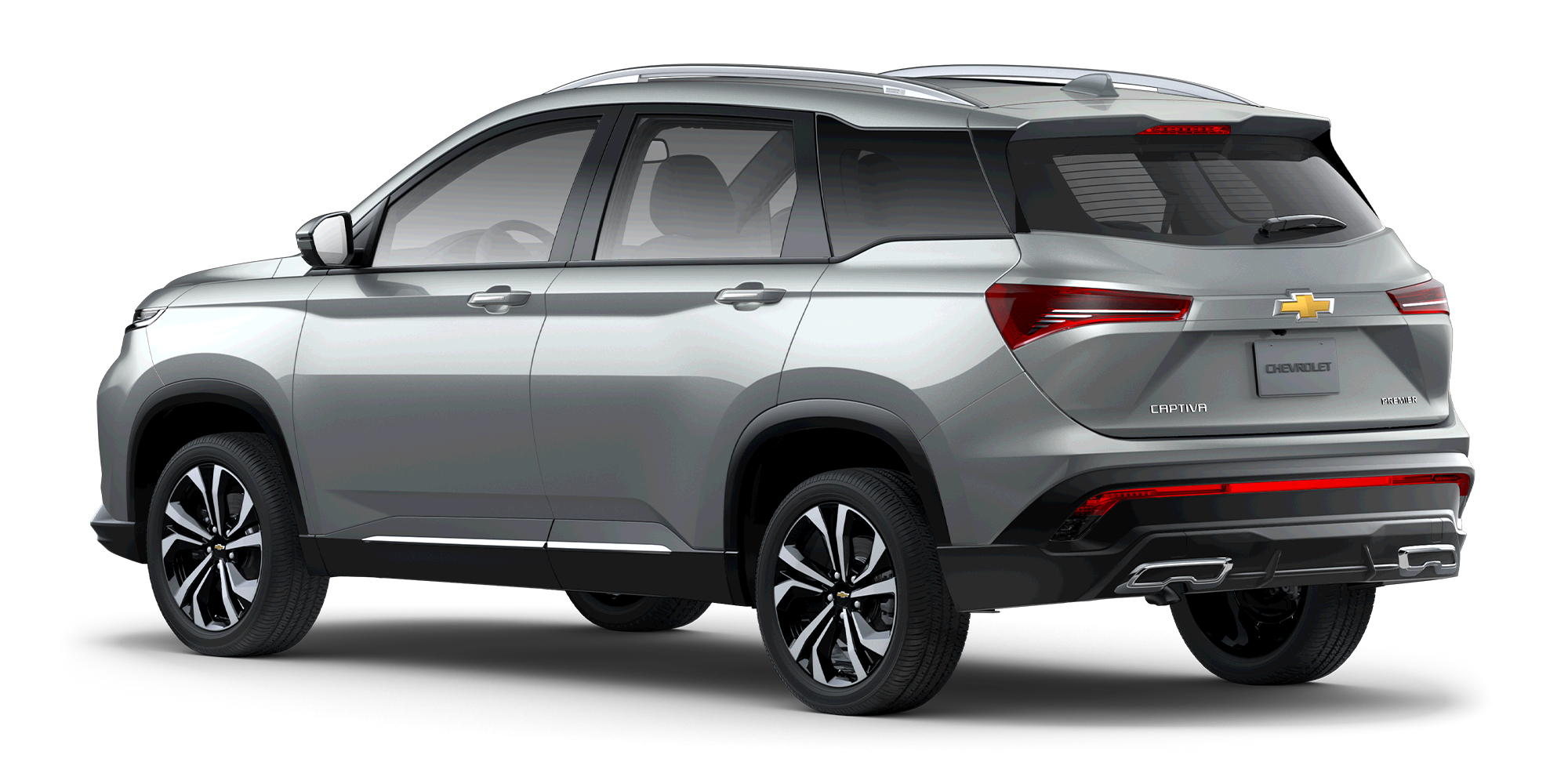 Descubre la SUV Chevrolet Captiva Turbo en color plateado