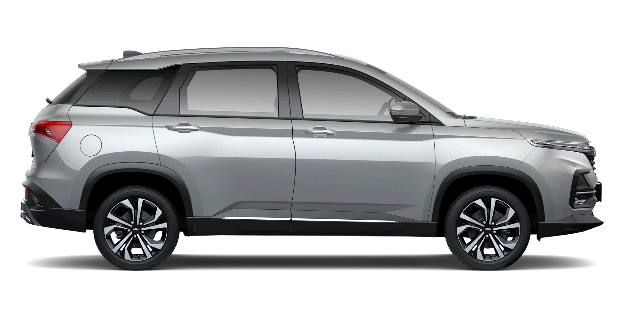 Descubre la SUV Chevrolet Captiva Turbo en color plateado