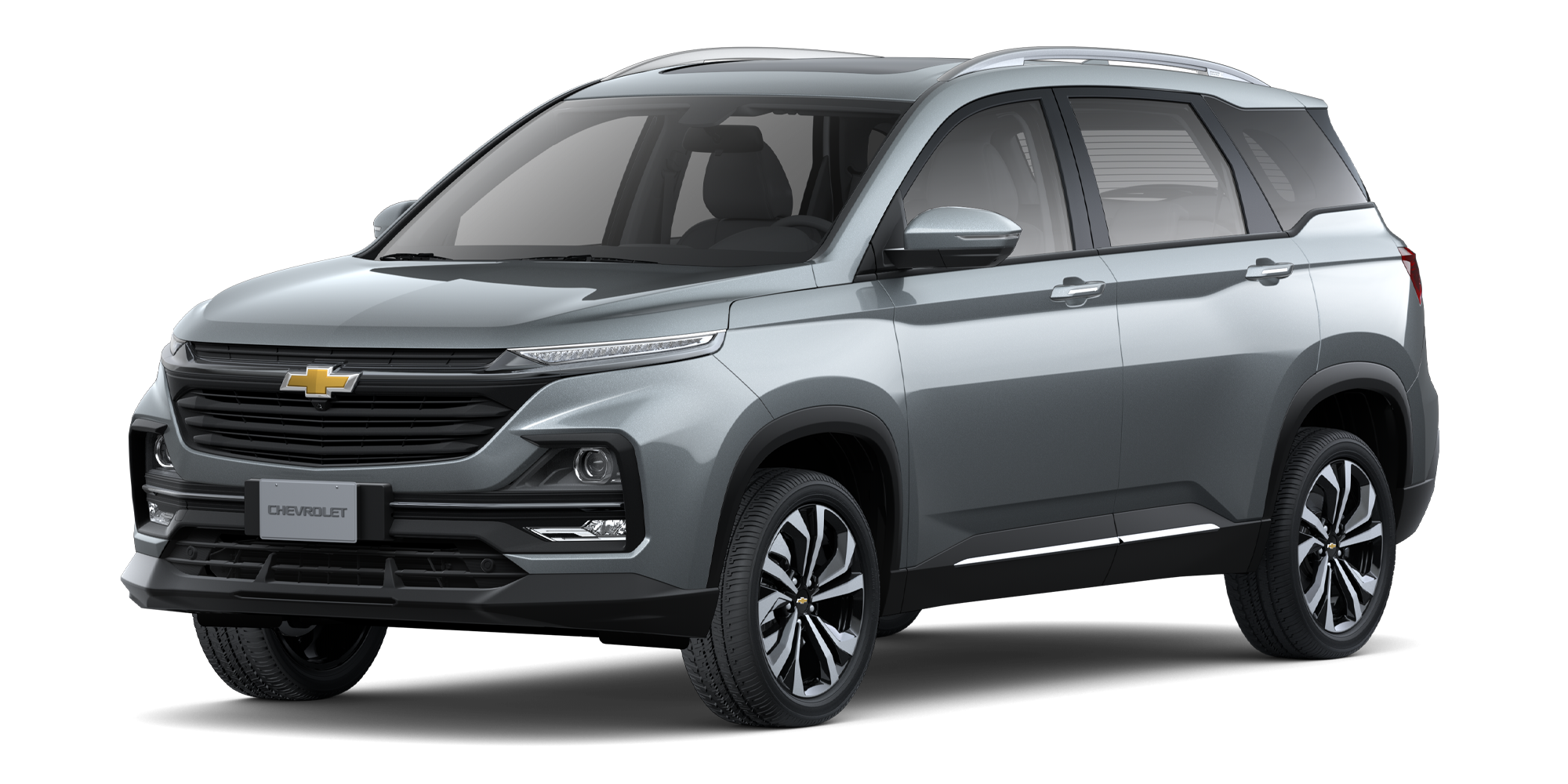 Descubre la SUV Chevrolet Captiva Turbo en color gris