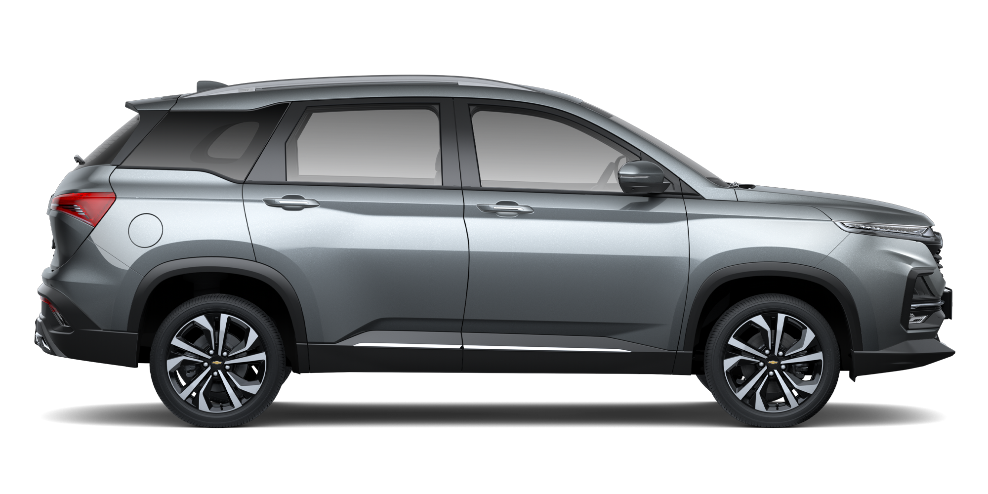 Descubre la SUV Chevrolet Captiva Turbo en color gris