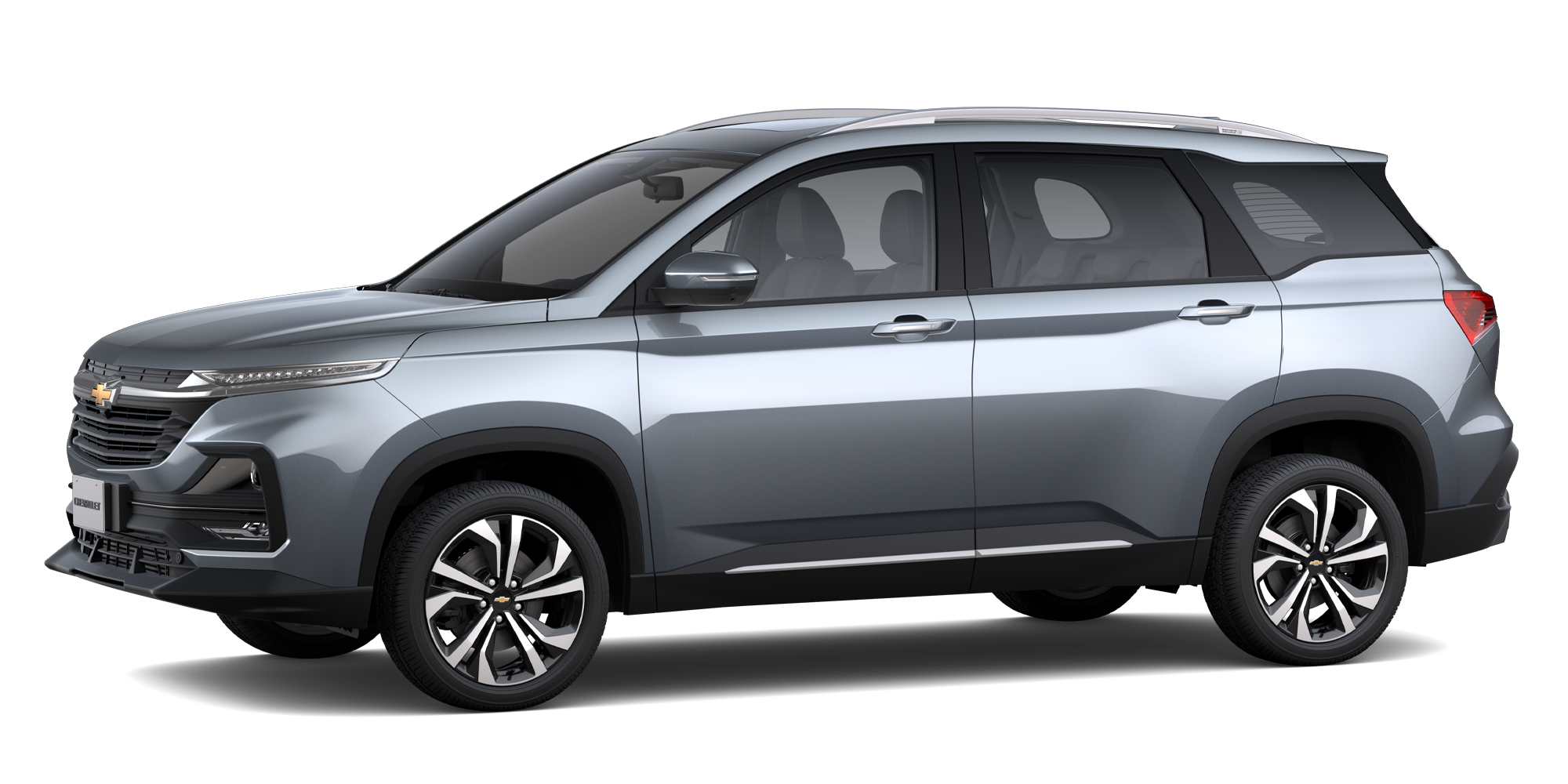 Descubre la SUV Chevrolet Captiva Turbo en color gris