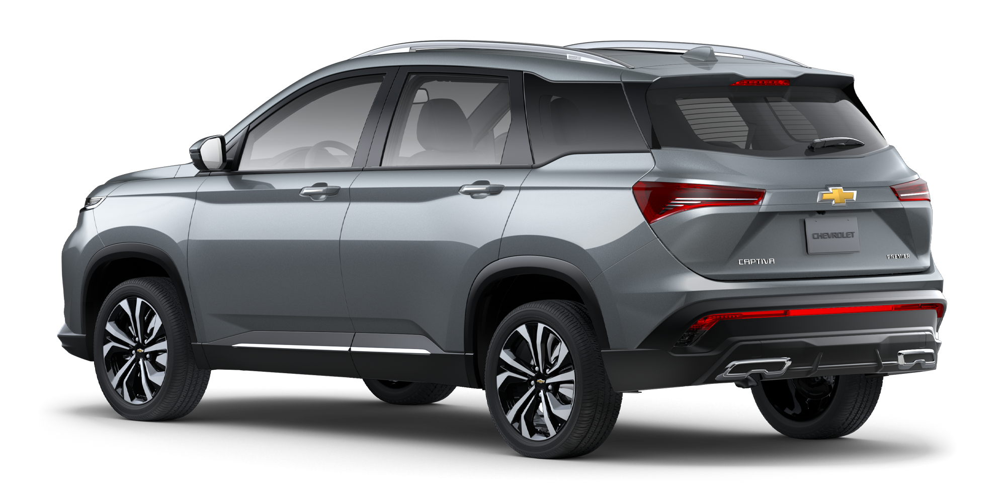 Descubre la SUV Chevrolet Captiva Turbo en color gris