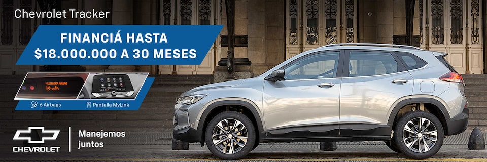 Chevrolet Argentina - Tracker Specs condición comercial julio 2025