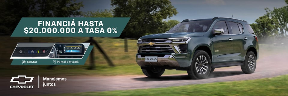 Chevrolet Argentina - Traiblazer condición comercial julio 2025