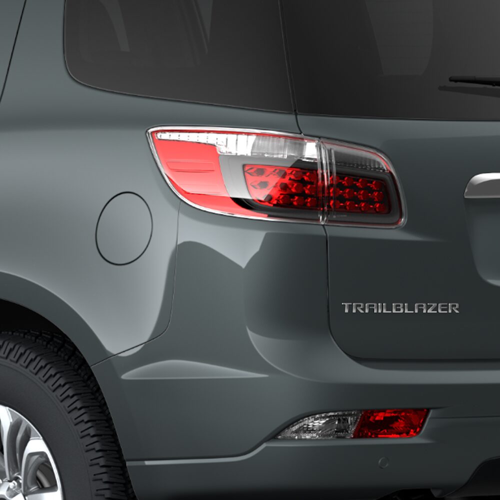 Faros traseros de la Chevrolet Trailblazer.
