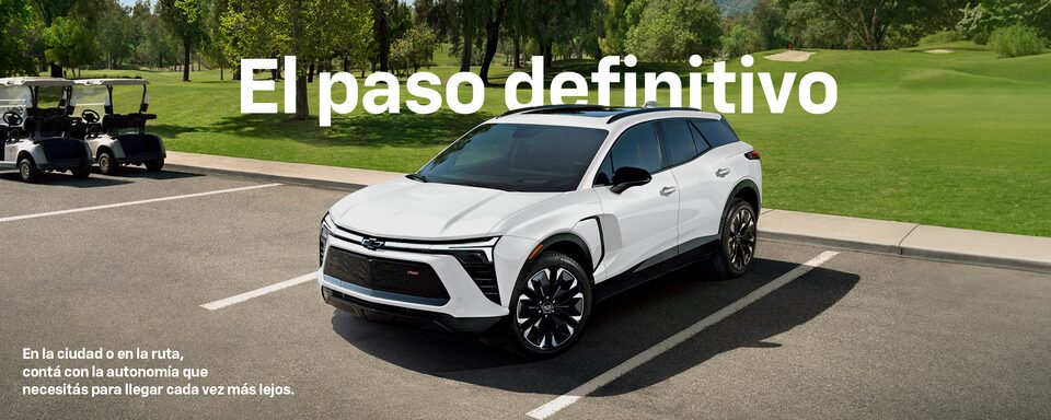 Da el paso definitivo hacia el Chevrolet eléctrico con gran autonomía