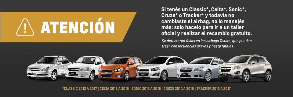 Chevrolet - Recall Takata