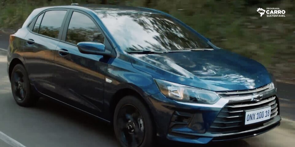 Onix 100 Anos Chevrolet Azul