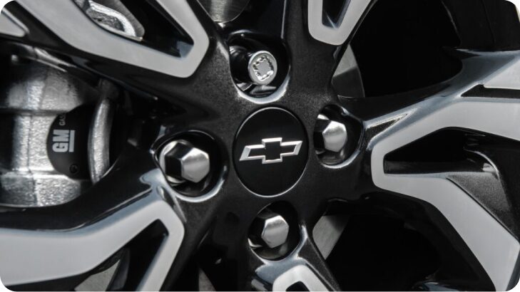 Kit de travas anti-furto para rodas do Equinox