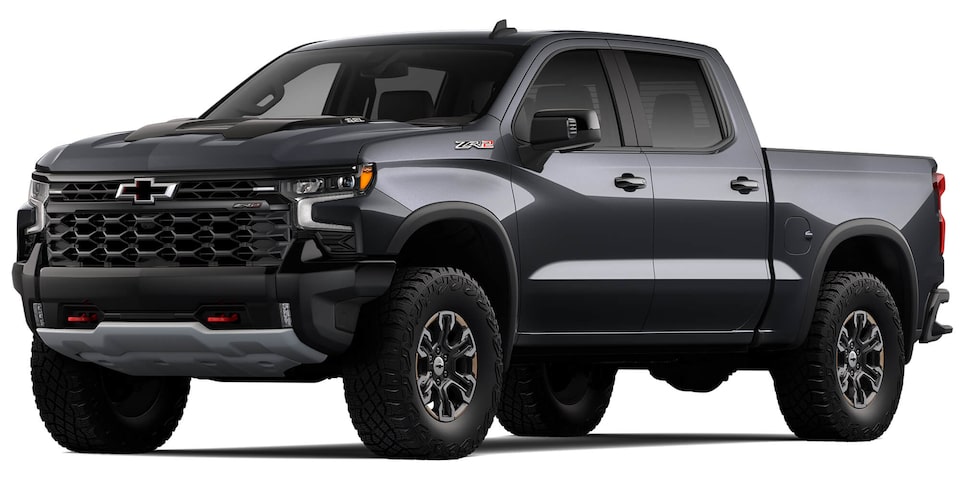 Chevrolet Chile - Silverado ZR2 gris oscuro metálico