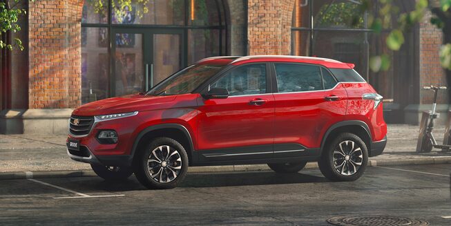 Chevrolet Groove - Vista lateral SUV Deportivo