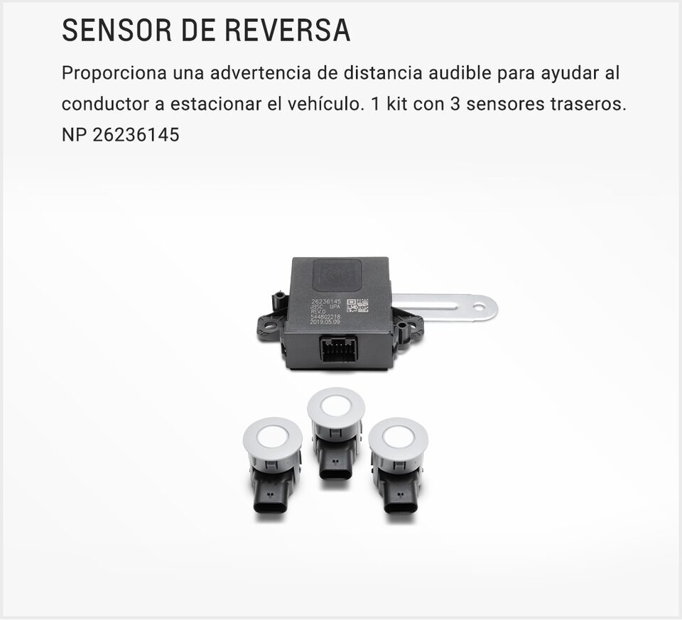 Chevrolet Onix Turbo Accesorios Tecnologia - Sensor de tu Carro Familiar Descripcion