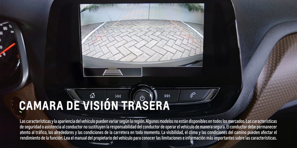 Chevrolet Onix Turbo Accesorios Tecnologia - Cámara de visión trasera de tu Carro Familiar