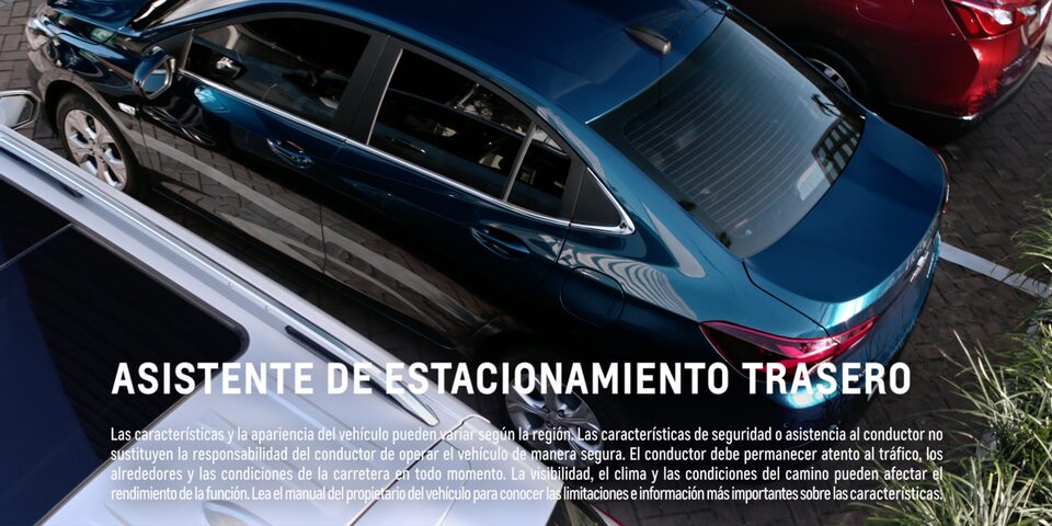 Chevrolet Onix Turbo Accesorios Tecnologia - Asistente de estacionamiento trasero de tu Carro Familiar