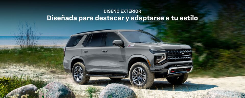 Diseño exterior de la Chevrolet Tahoe 2025: elegancia, potencia y estilo para cualquier aventura