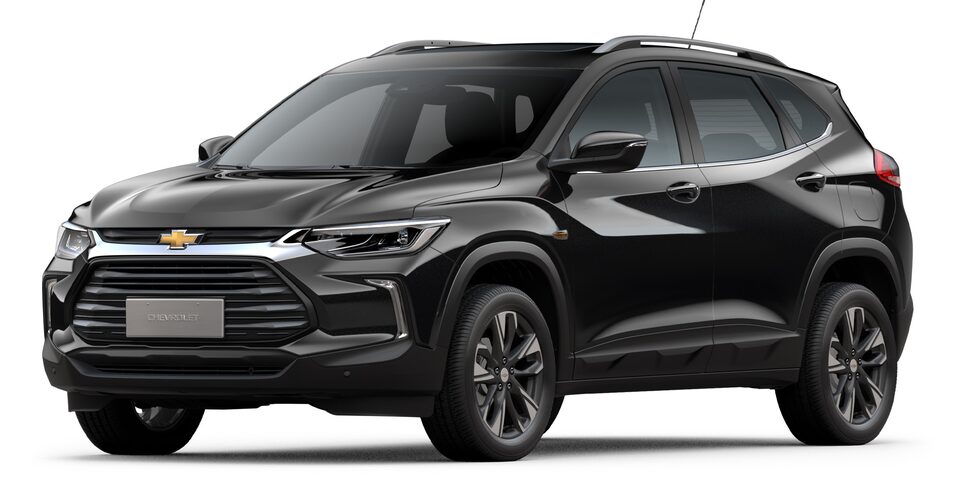 Elige tu camioneta Chevrolet Tracker Turbo en color negro