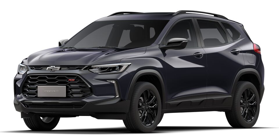 Elige tu camioneta Chevrolet Tracker RS en color gris rush