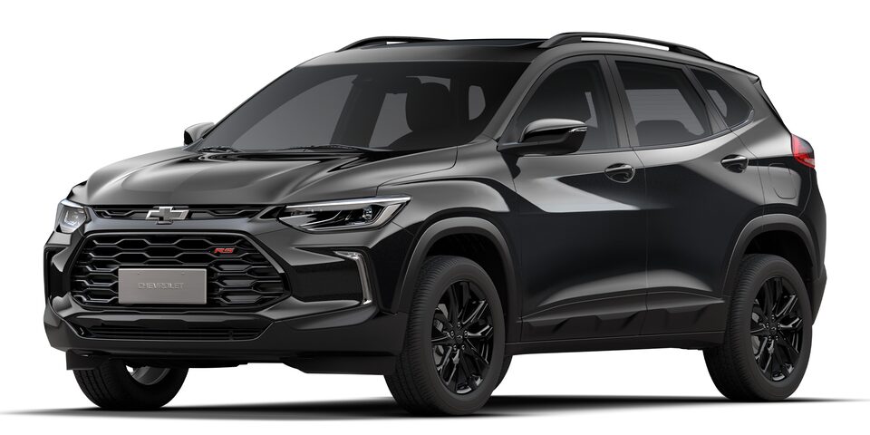 Elige tu camioneta Chevrolet Tracker RS en color negro