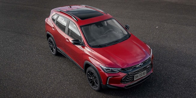 Chevrolet Tracker RS - Vista frente lateral