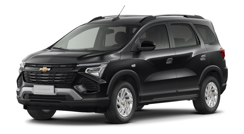 Elige el Chevrolet Spin color negro