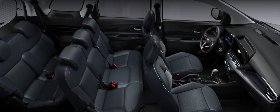 Chevrolet Spin - Vista panorámica asientos