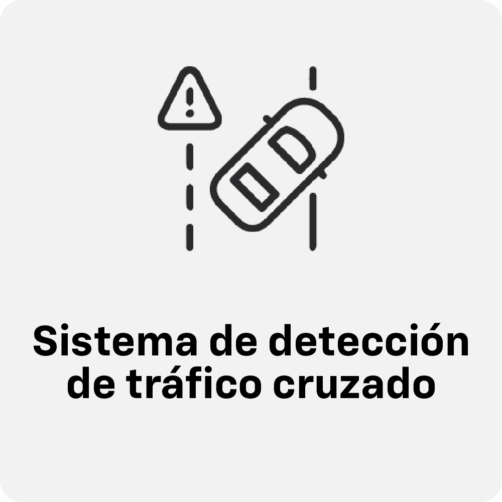 Ícono de sistema de detección de tráfico.