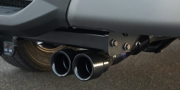 Accesorios Chevrolet S10 - Puntera de escape negra doble