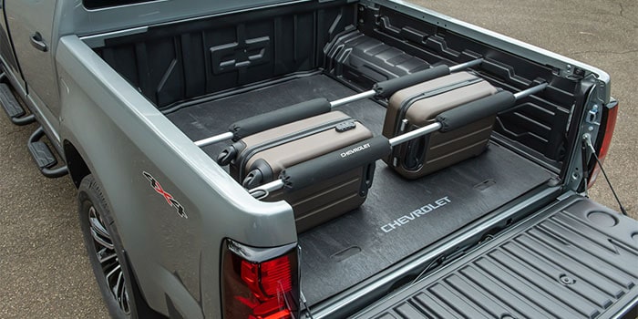 Accesorios de Carga - Chevrolet S10 - organizador de barras para caja de carga