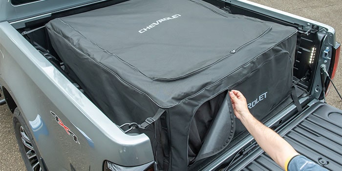 Accesorios de Carga - Chevrolet S10 - bolsa almacenamiento 644 litros