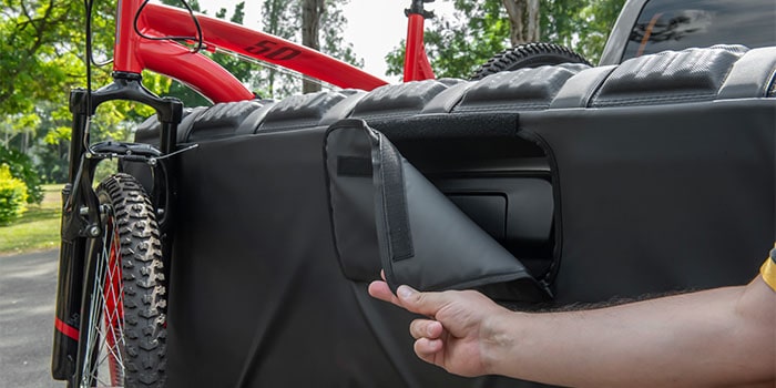 Accesorios de Carga - Chevrolet S10 - funda portabicicletas caja carga