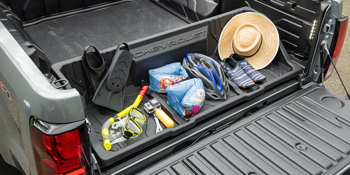 Accesorios de Carga - Chevrolet S10 - organizador de caja de carga