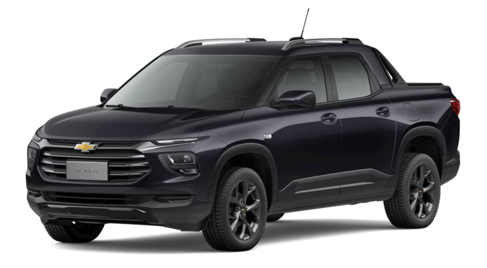 Elige la nueva pickup Chevrolet Montana color gris rush