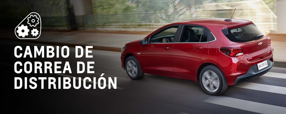 Chevrolet recomienda el cambio de correa de distribución para tu carro o camioneta