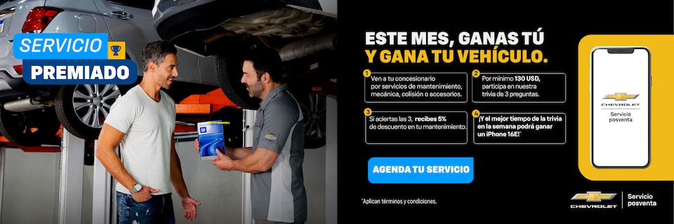 Chevrolet Ecuador - Servicio Premiado