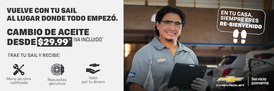 Chevrolet Ecuador - Oferta de servicios