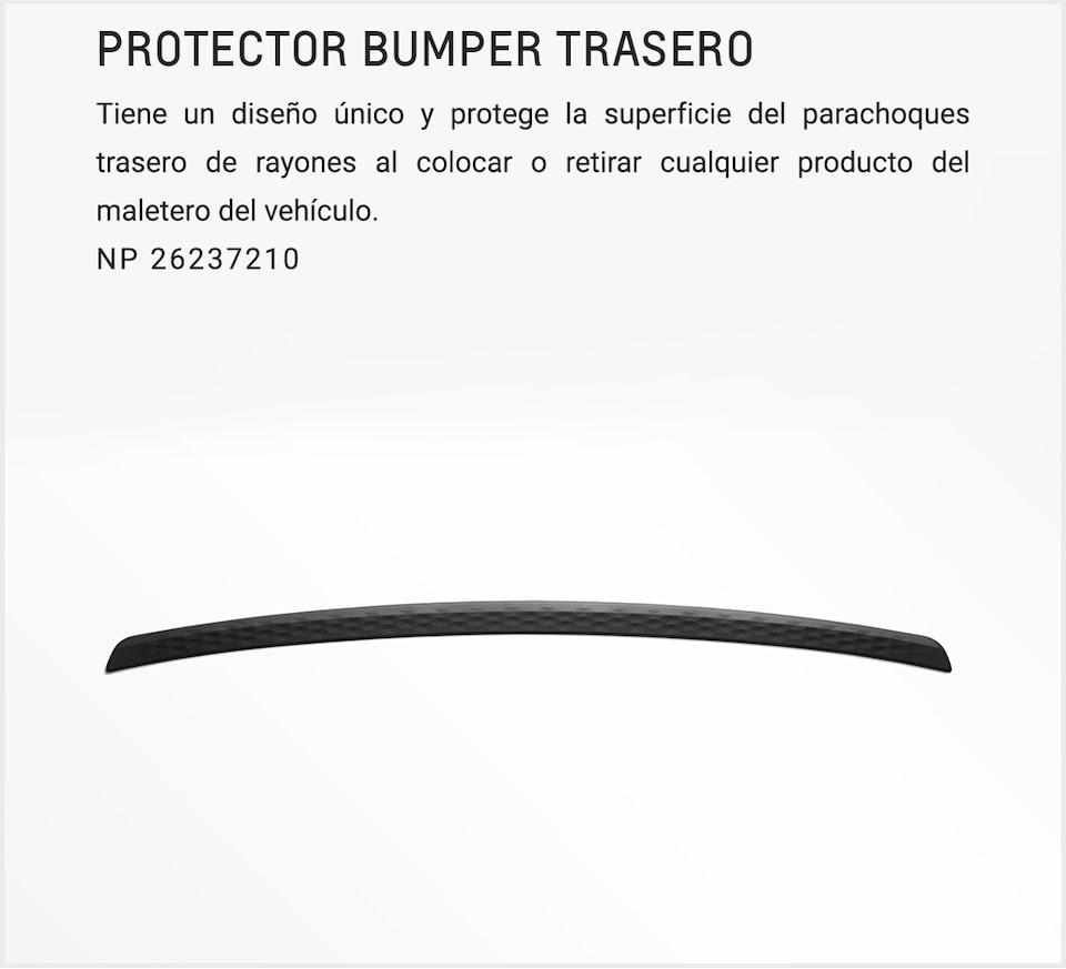 Chevrolet Onix Sedán - Protector de Bumper Trasero para tu Auto Familiar