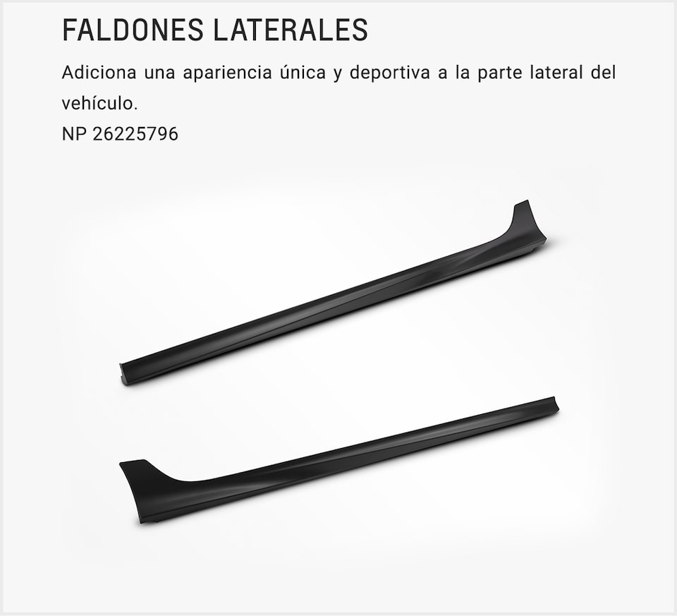 Chevrolet Onix Sedán - Faldones Laterales para tu Auto Familiar