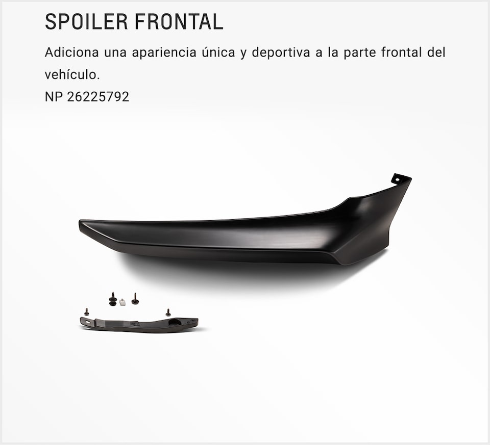 Chevrolet Onix Sedán - Spoiler Frontal para tu Auto Familiar