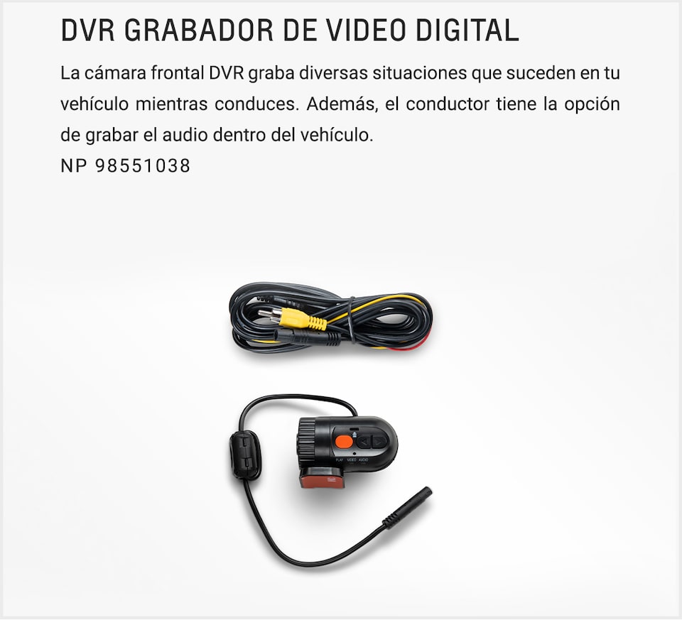 Chevrolet Onix Sedán - Grabador de Video Digital para tu Auto Familiar