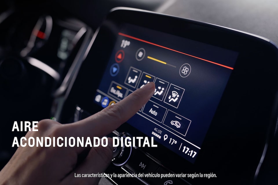 Chevrolet Onix Sedán Turbo - Tu Carro Deportivo está equipado con Aire Acondicionado Digital