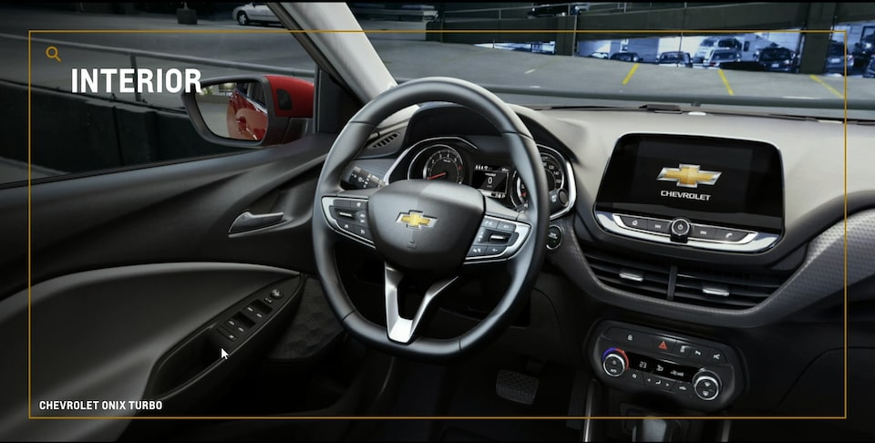 Chevrolet Onix Sedán Turbo - Conectividad Interior en tu Carro Deportivo