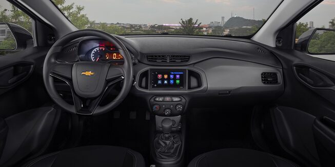 Conoce el interior del nuevo Chevrolet Joy Hatchback