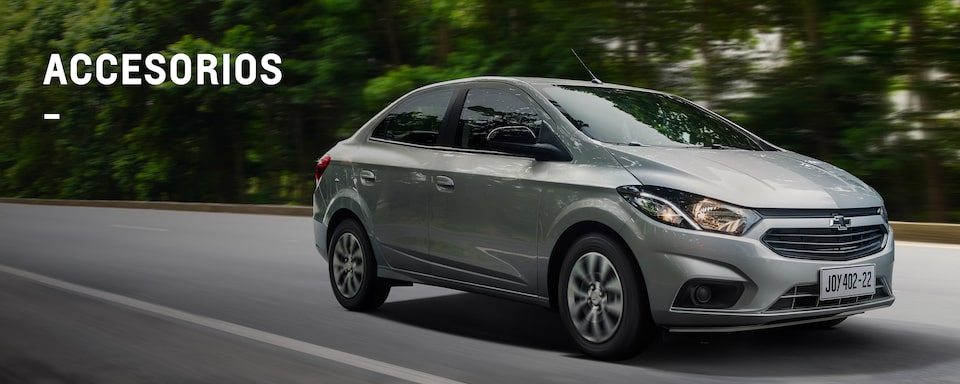 Disfruta la linea de accesorios originales Chevrolet para tu Joy Sedán