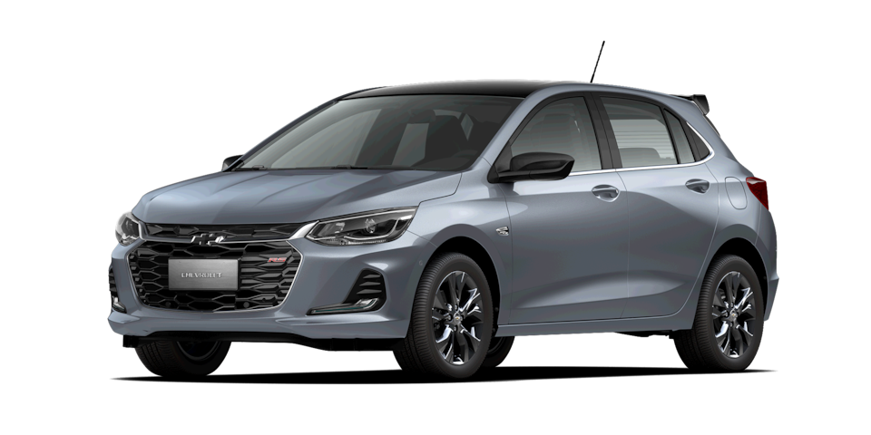 Elige tu Chevrolet Onix Turbo RS en color plomo