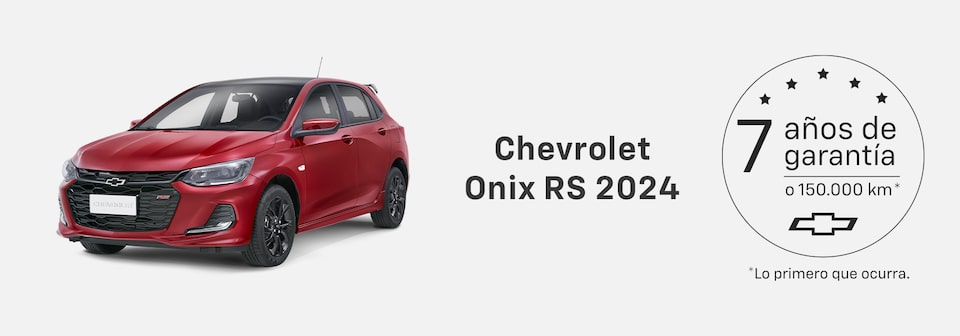 Chevrolet Onix RS - Garantía