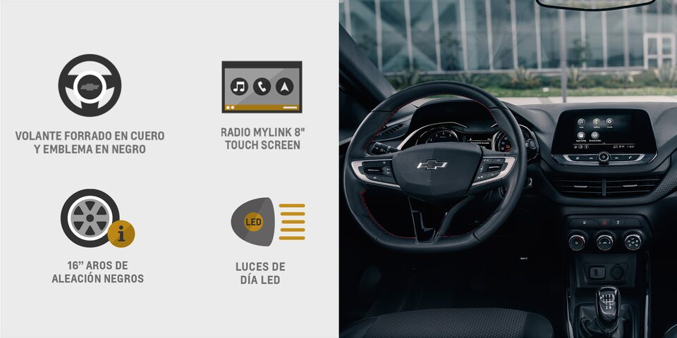 Conoce los avances tecnológicos incorporados al Chevrolet Onix Turbo RS