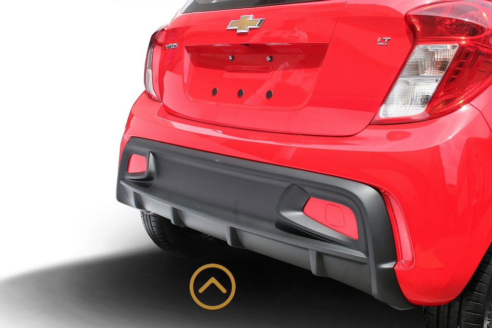 Chevrolet Spark GT - Difusor trasero de tu hatchback
